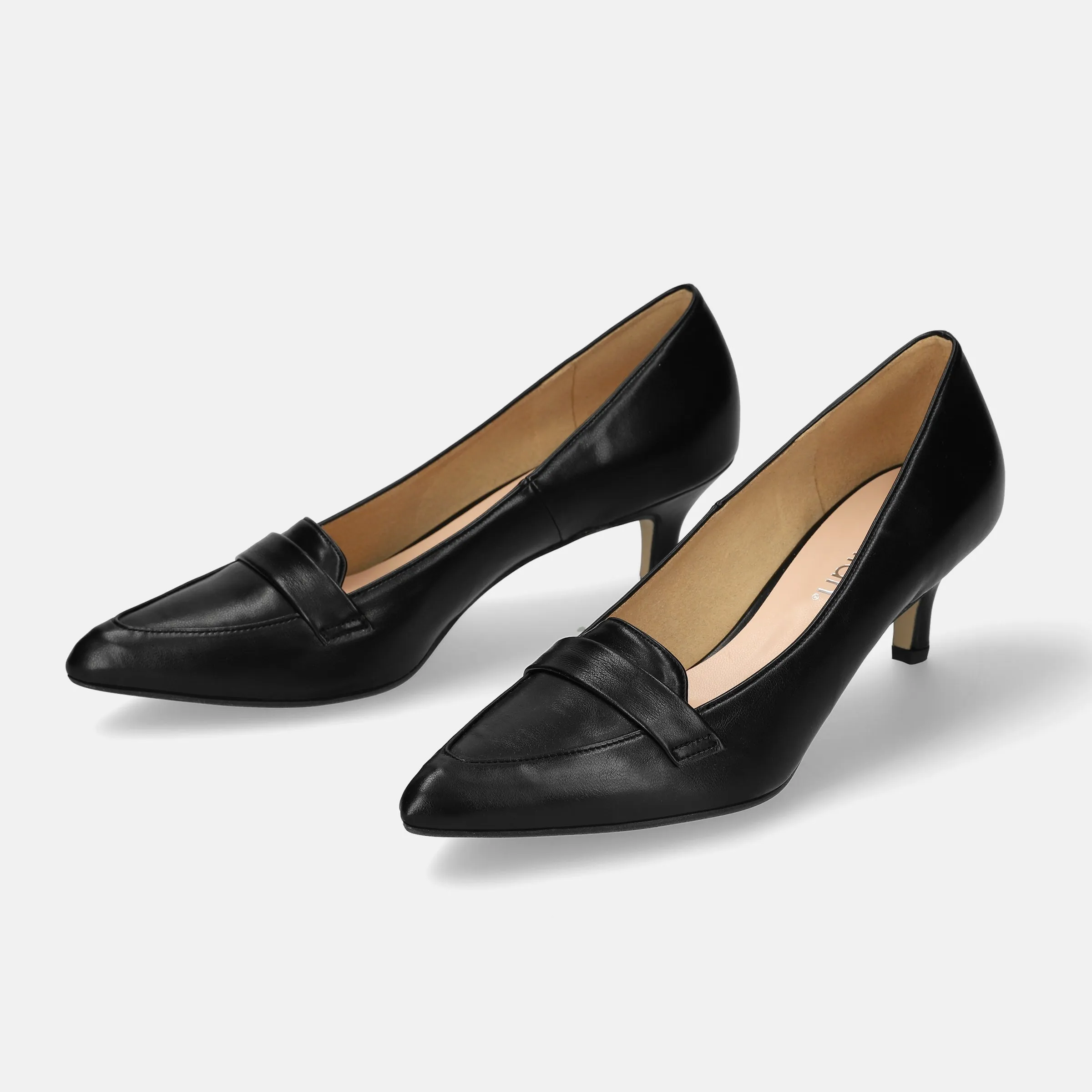 10% OFF: 2024SSBI: Loafer Style Pumps (5725) Black