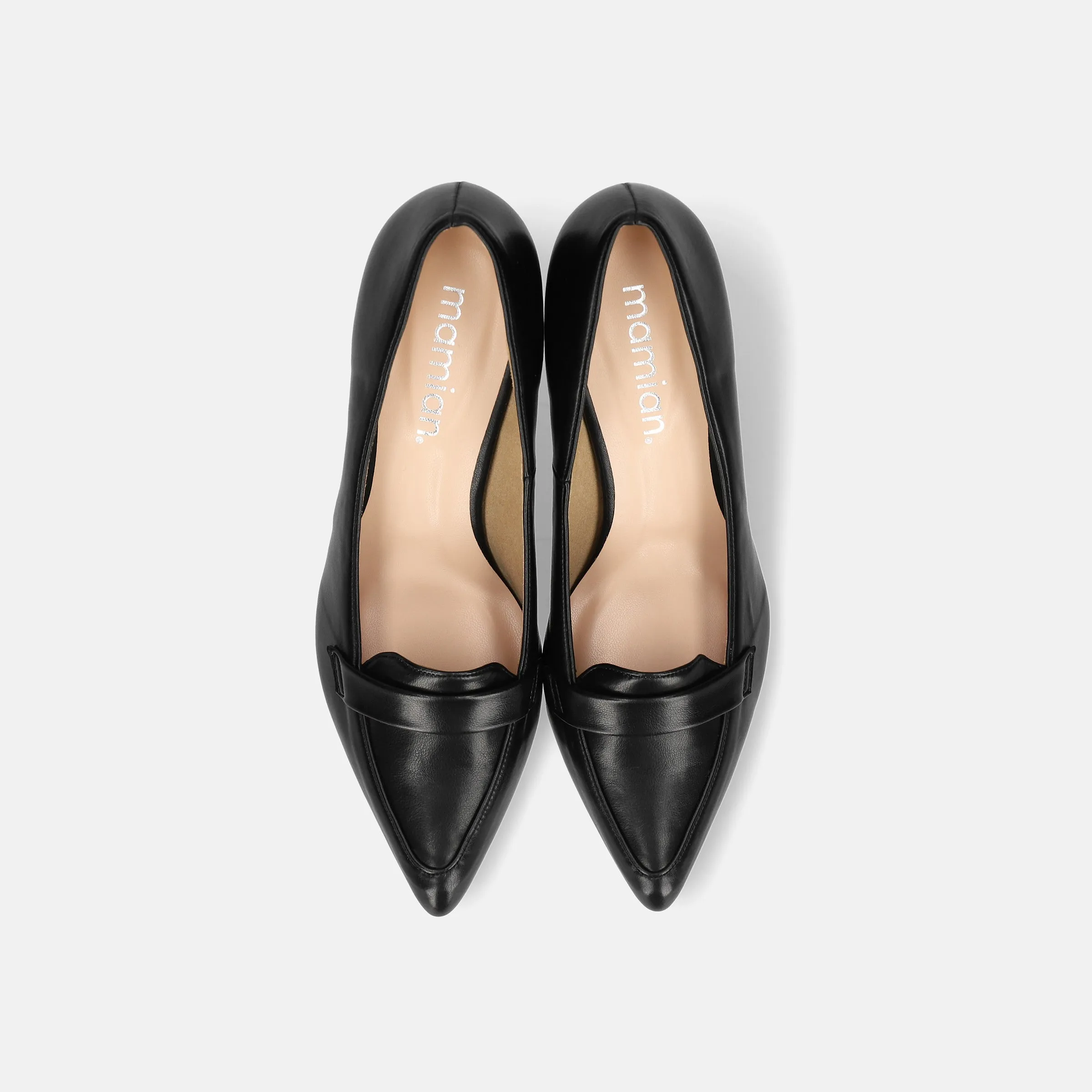 10% OFF: 2024SSBI: Loafer Style Pumps (5725) Black