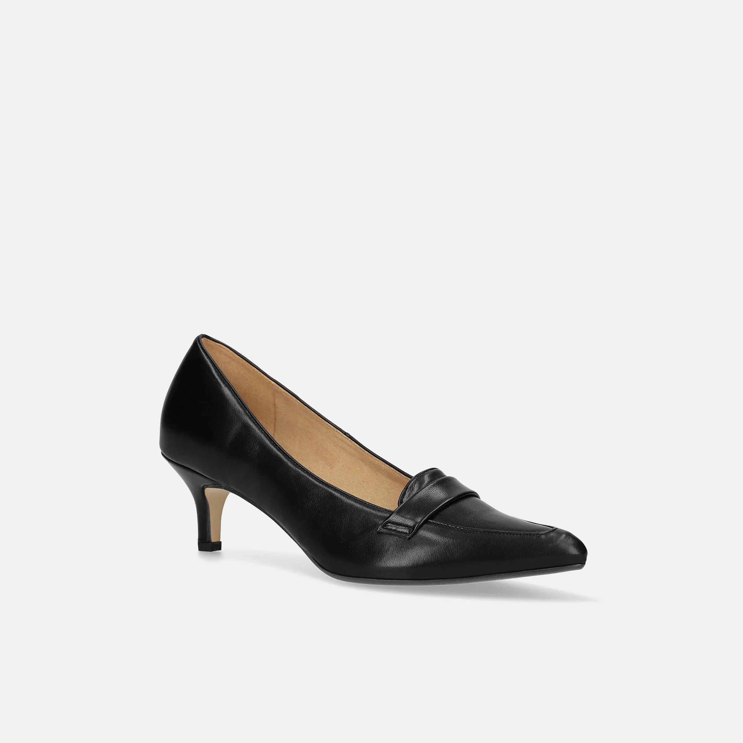 10% OFF: 2024SSBI: Loafer Style Pumps (5725) Black