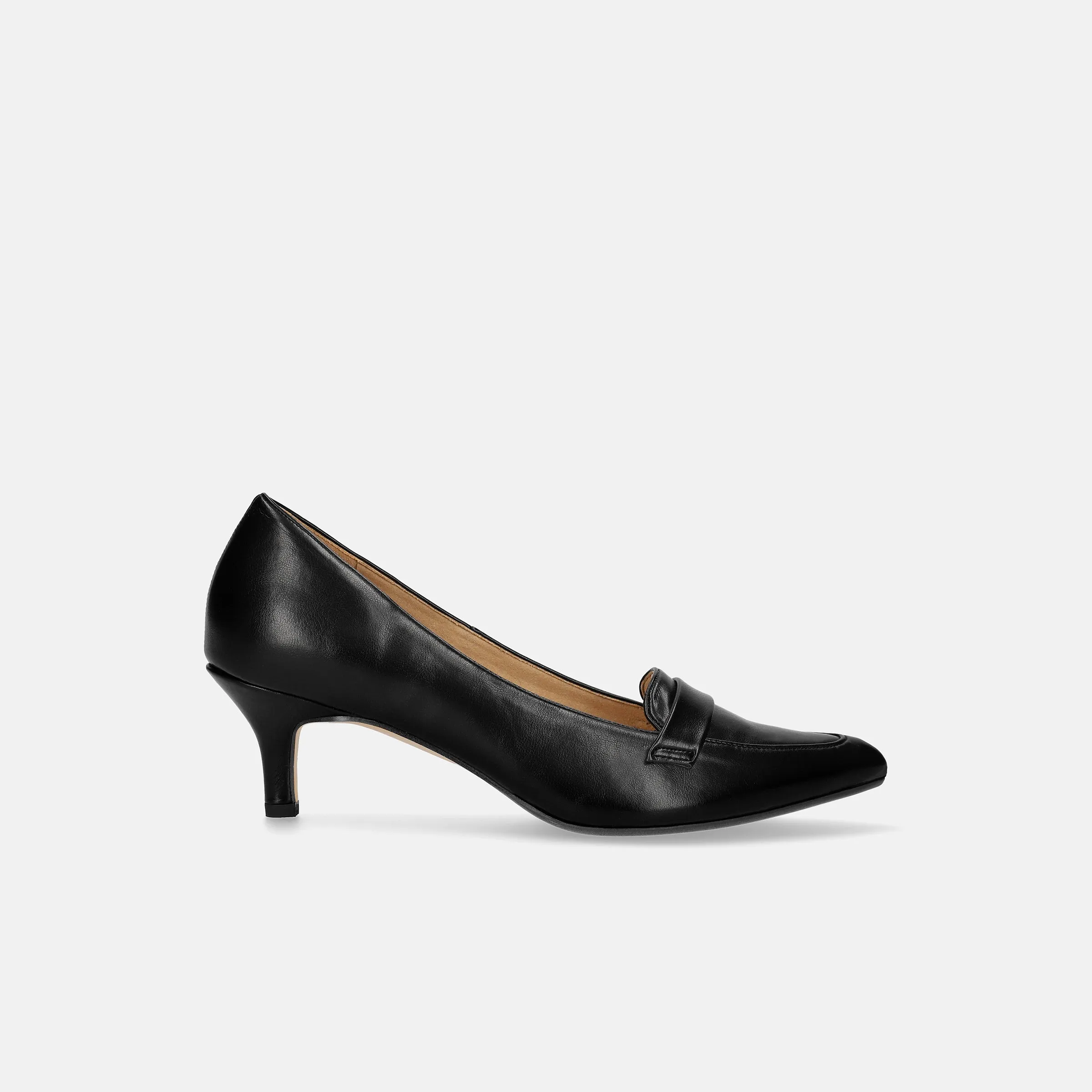 10% OFF: 2024SSBI: Loafer Style Pumps (5725) Black
