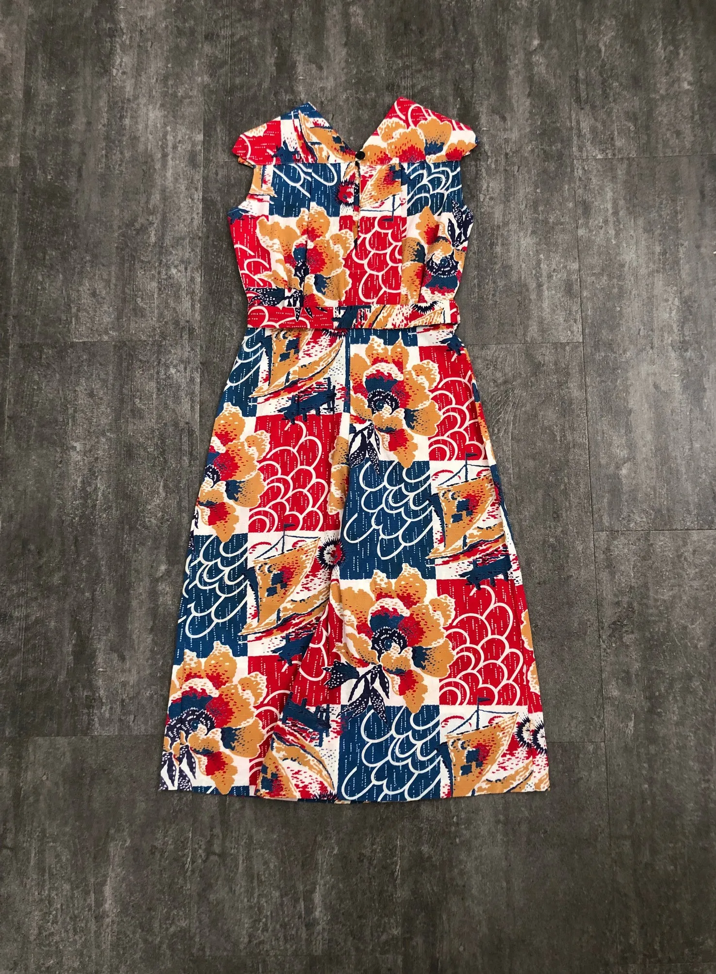 1930s playsuit . vintage 30s playsuit