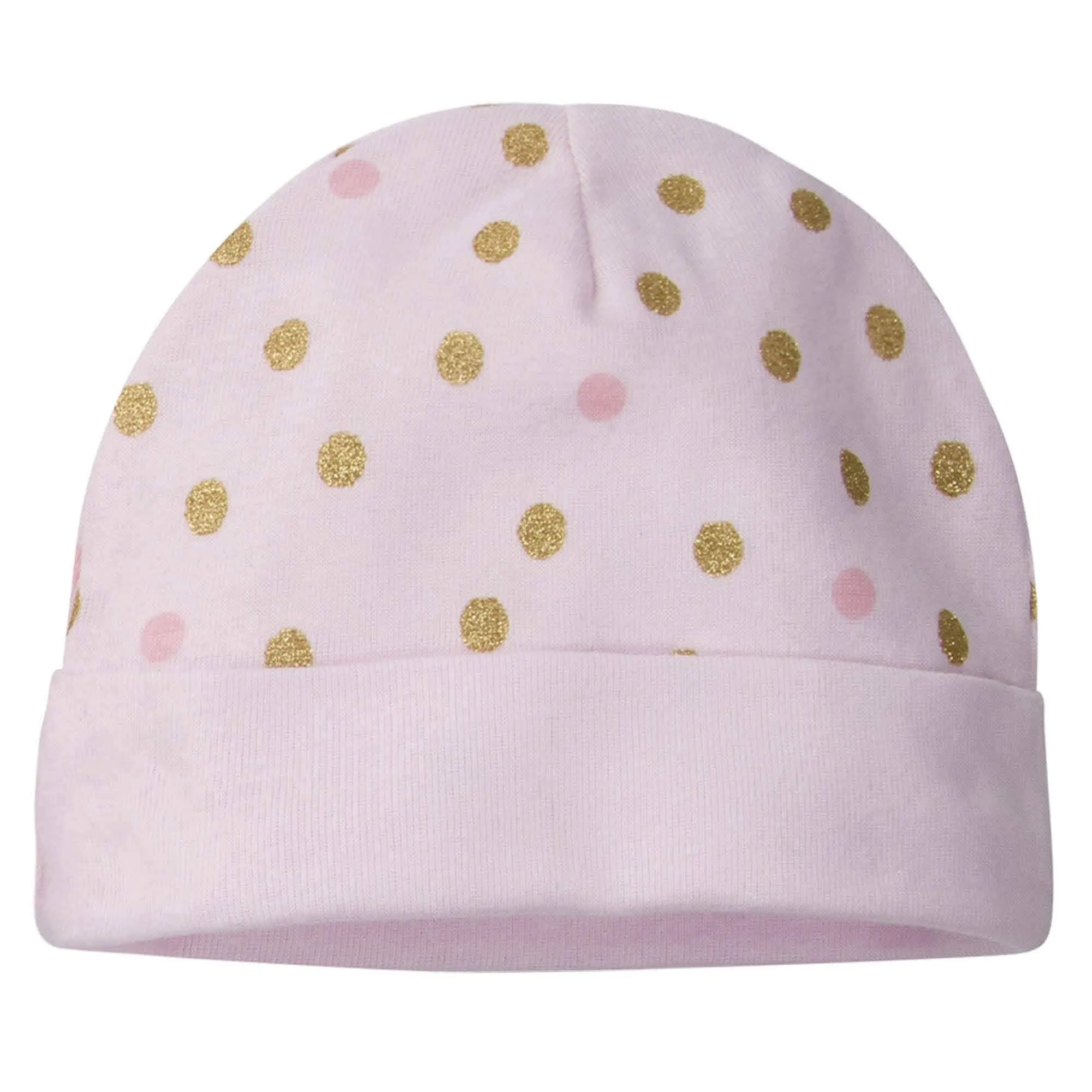 5-Pack Baby Girls Castle Caps
