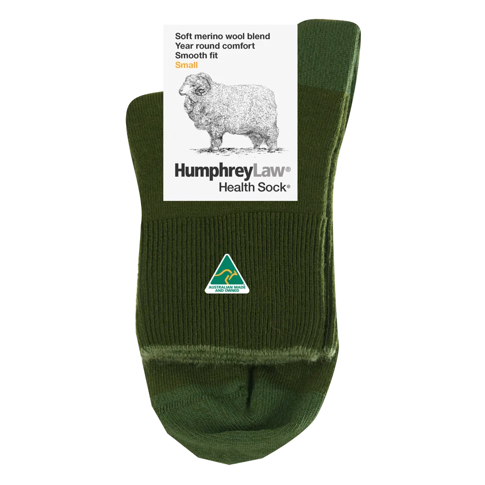 57.5% Fine Merino Wool Short Leg Health Sock