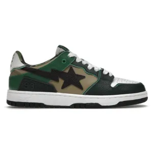 A Bathing Ape Bape SK8 Sta ABC Camo Green (2022)