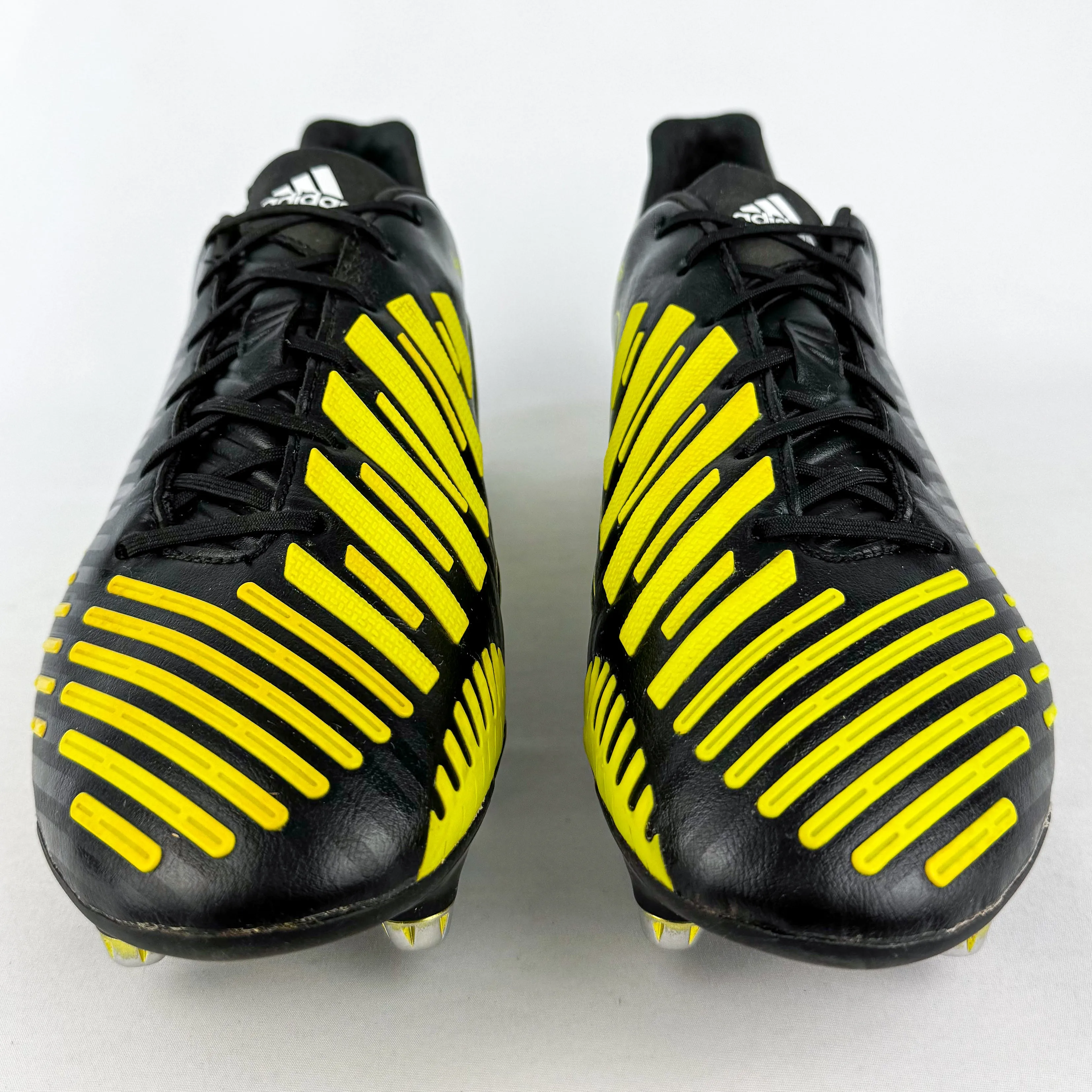 Adidas Predator LZ SG - Black/Lime Yellow/Metallic *Pre-Owned*