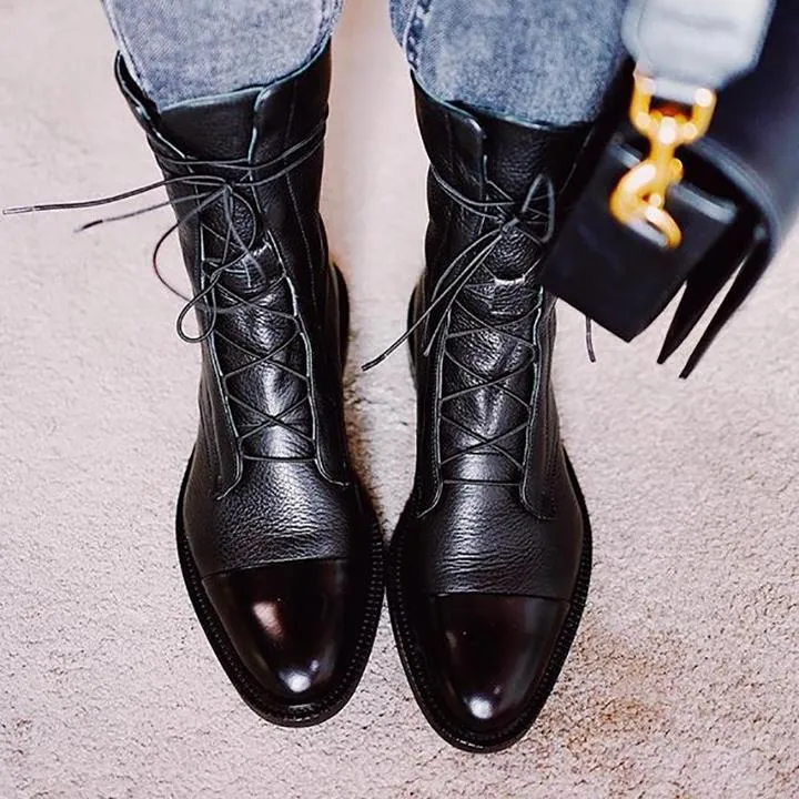 Aisling Vintage Heeled Boots, Luxurious Comfort | Warmth