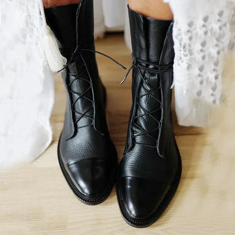 Aisling Vintage Heeled Boots, Luxurious Comfort | Warmth