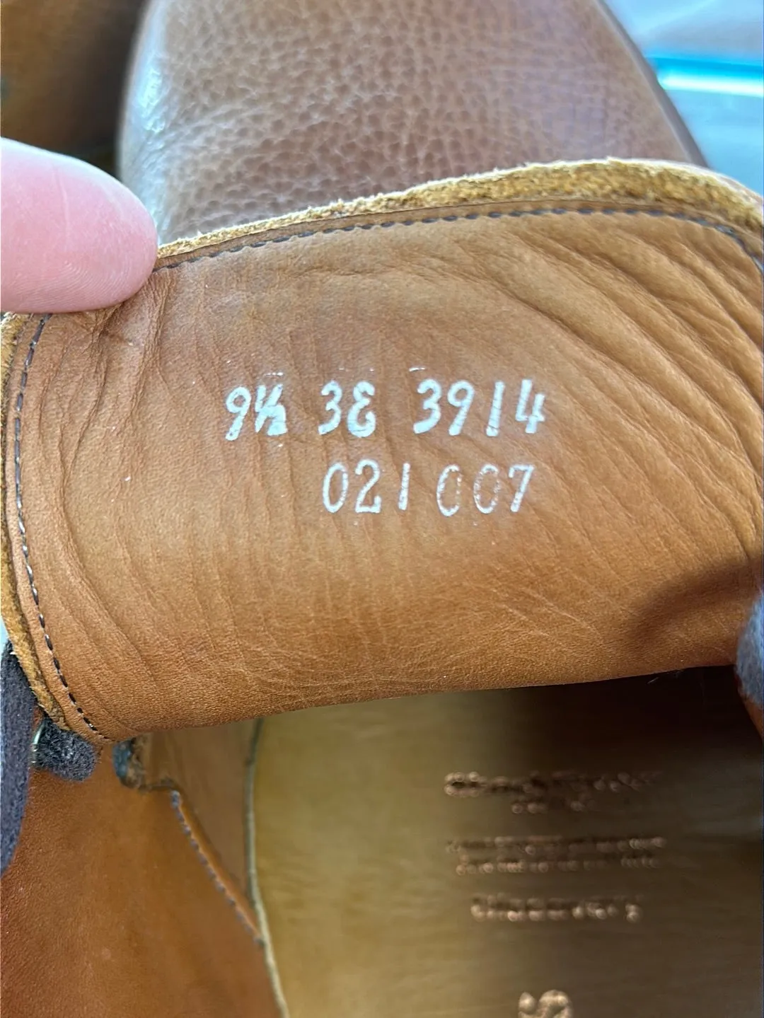 ALLEN EDMONDS cognac brown Discovery Chukka Boots - Men's 9.5