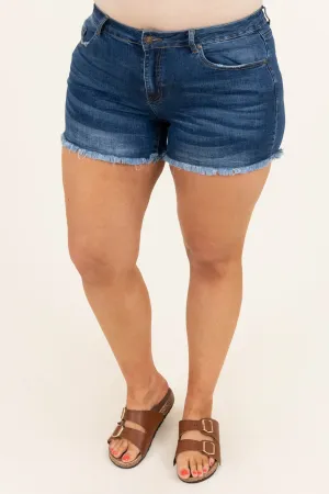Always First Shorts, Dark Wash