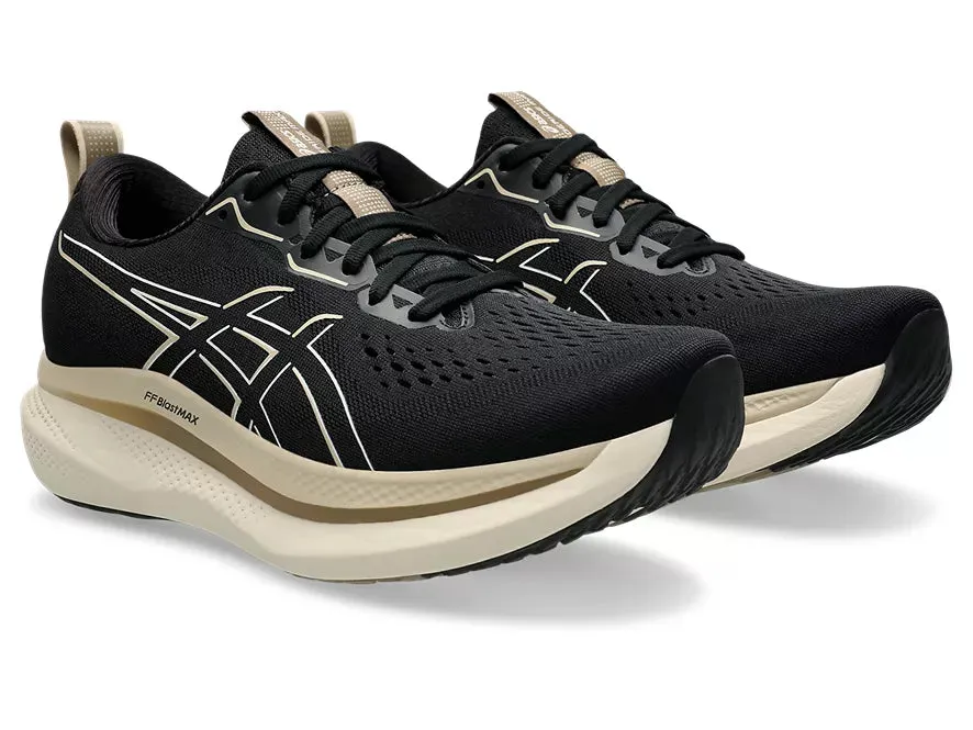 Asics | GlideRide Max | Men's | Black/Oatmeal