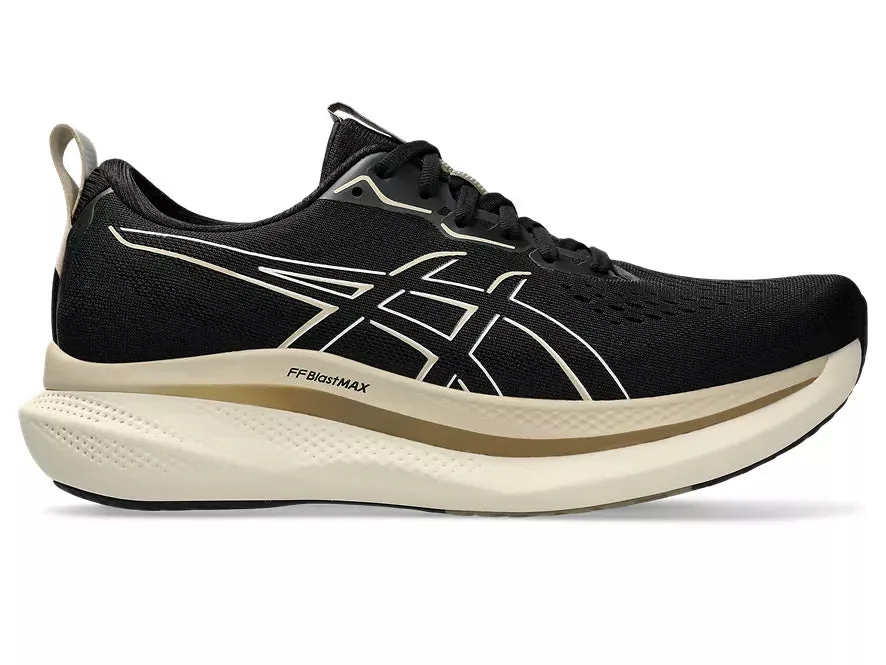 Asics | GlideRide Max | Men's | Black/Oatmeal