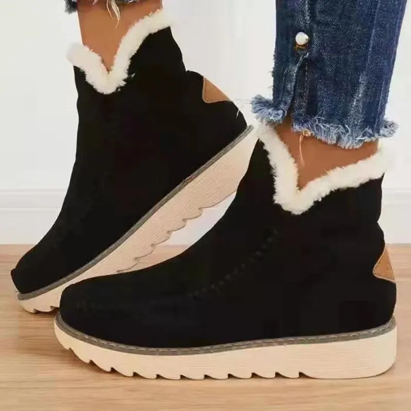 AuroraFrost Ankle Boots™