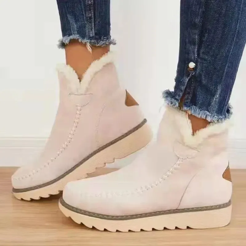 AuroraFrost Ankle Boots™