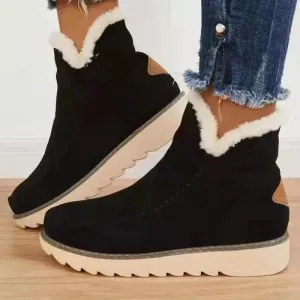 AuroraFrost Ankle Boots™