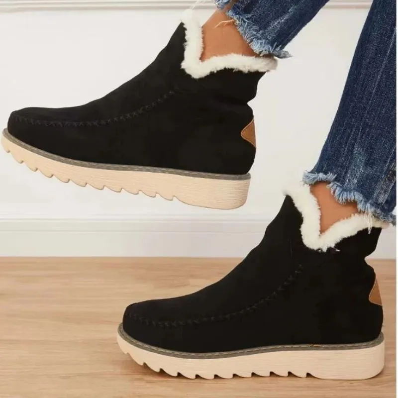 AuroraFrost Ankle Boots™