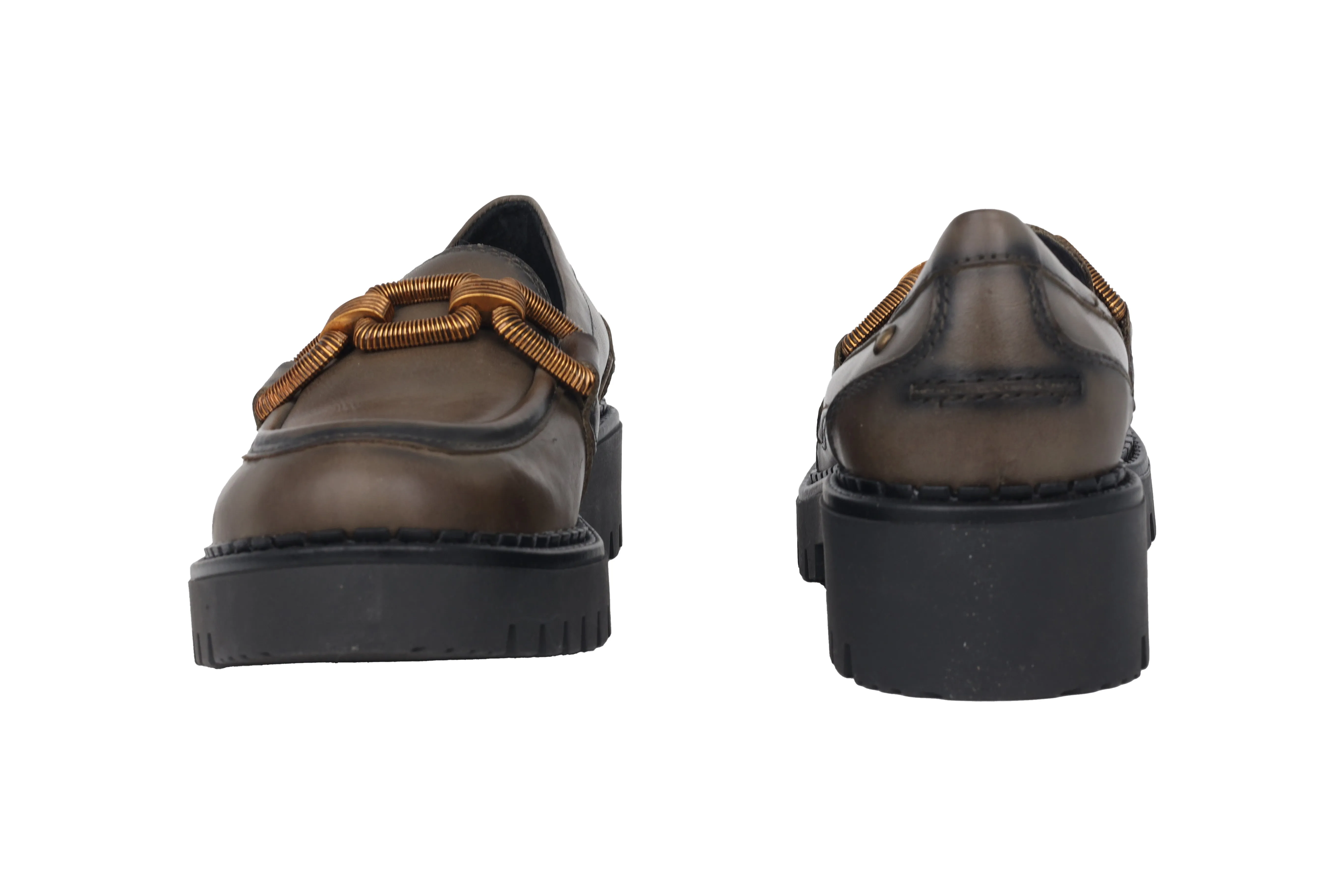 'Aviles' women's loafer - Green