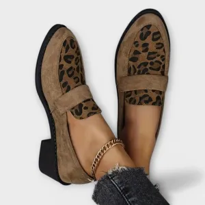 Azura - Elegant Leopard Print Women's Shoes