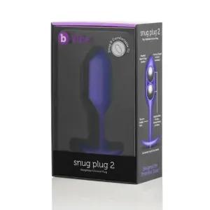 B-Vibe SNUG PLUG 2 PURPLE