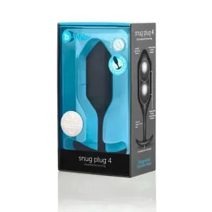B-Vibe SNUG PLUG 4 BLACK