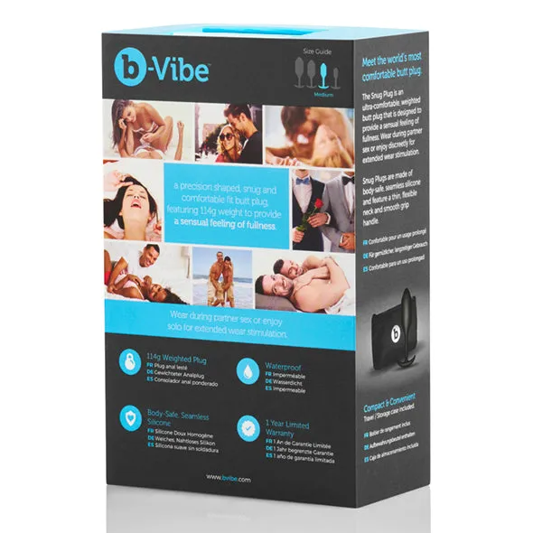 B-Vibe Snug Plug Anal 11 Cm