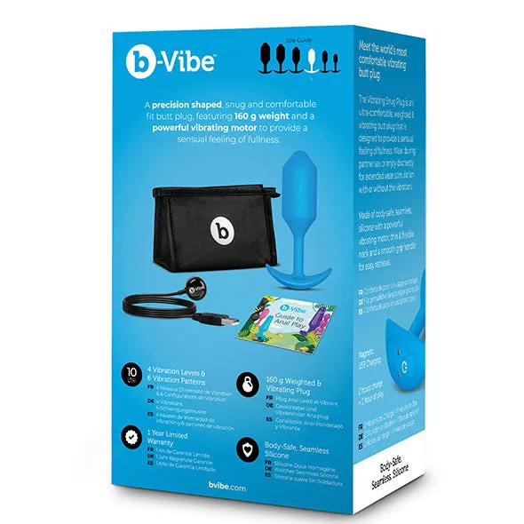 B-Vibe Snug Plug Anal Vibrant 14 Cm