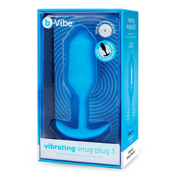 B-Vibe Snug Plug Anal Vibrant 14 Cm