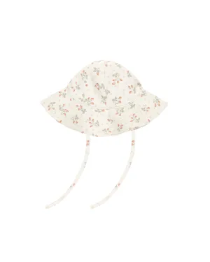 Baby SunHat | Strawberries Sun Hat | Quincy Mae