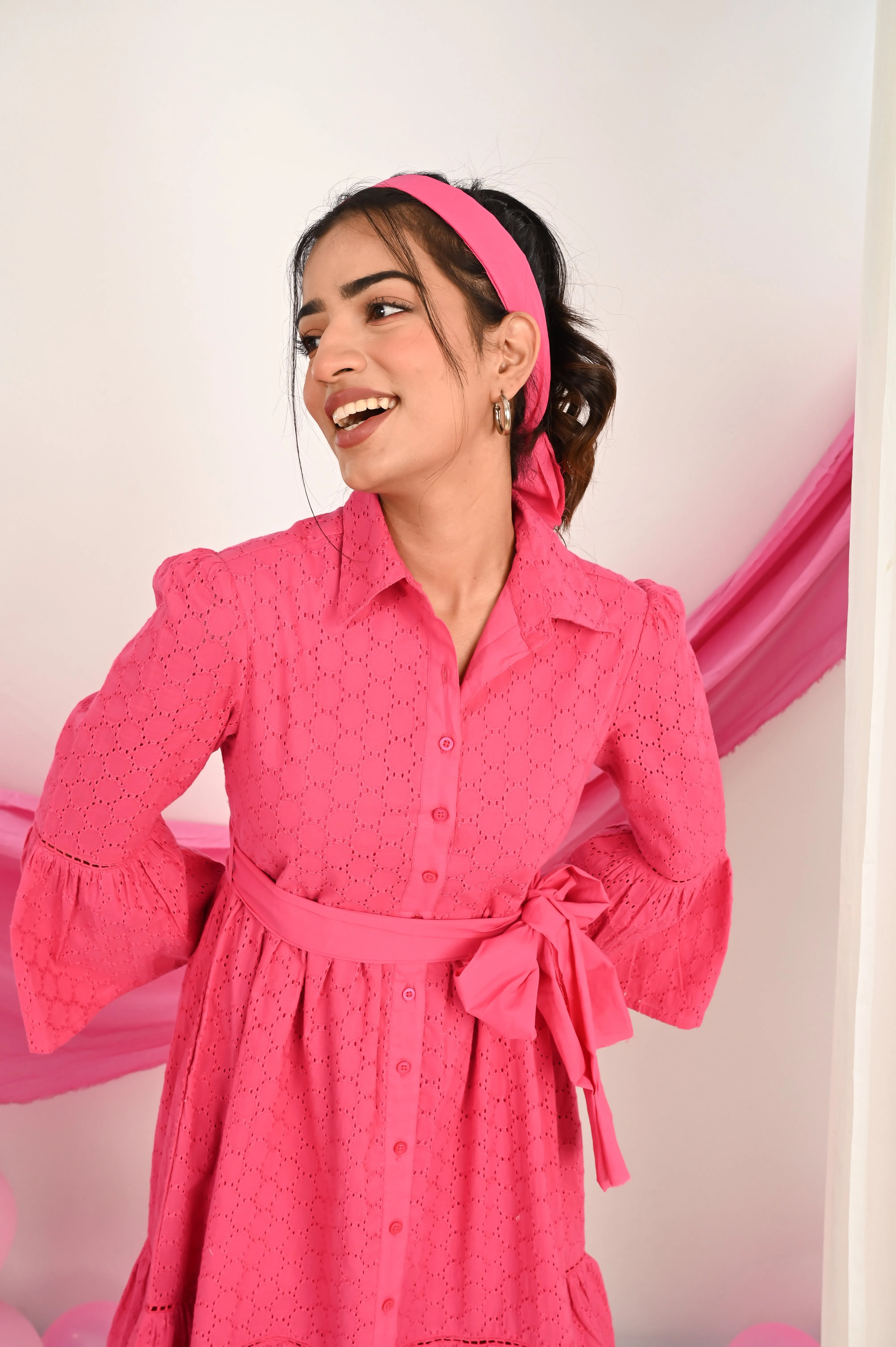 Barbie Pink Midi Bliss Dress