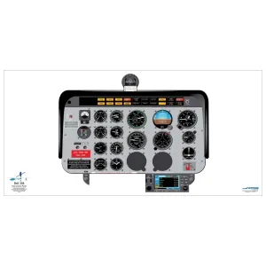 Bell Helicopter 18" x 36" Cockpit Posters