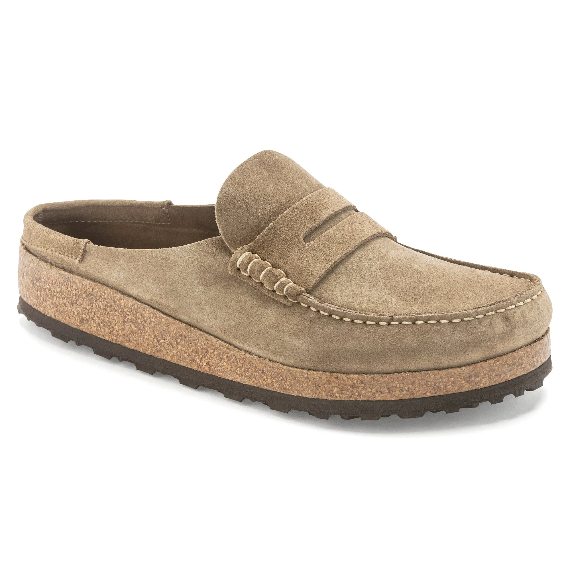 Birkenstock Naples Grip taupe suede