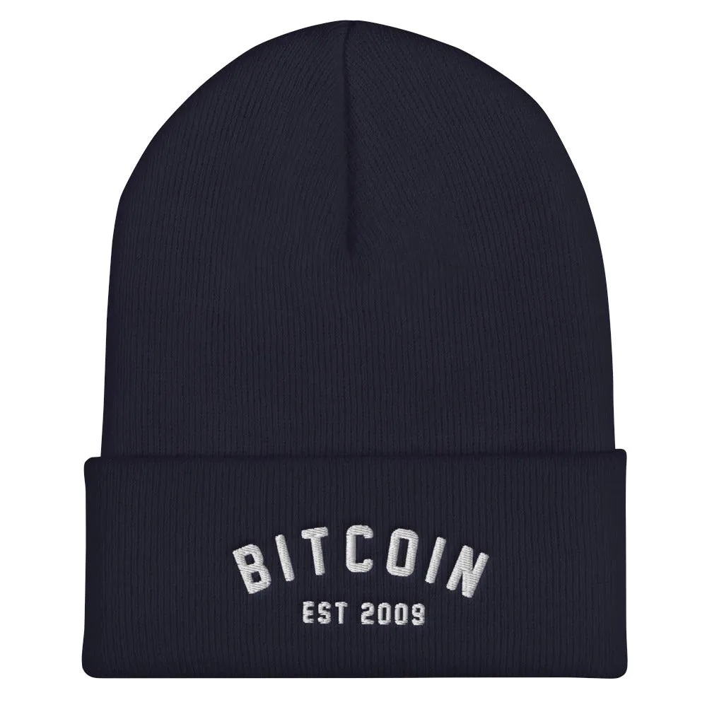 Bitcoin Cuffed Beanie