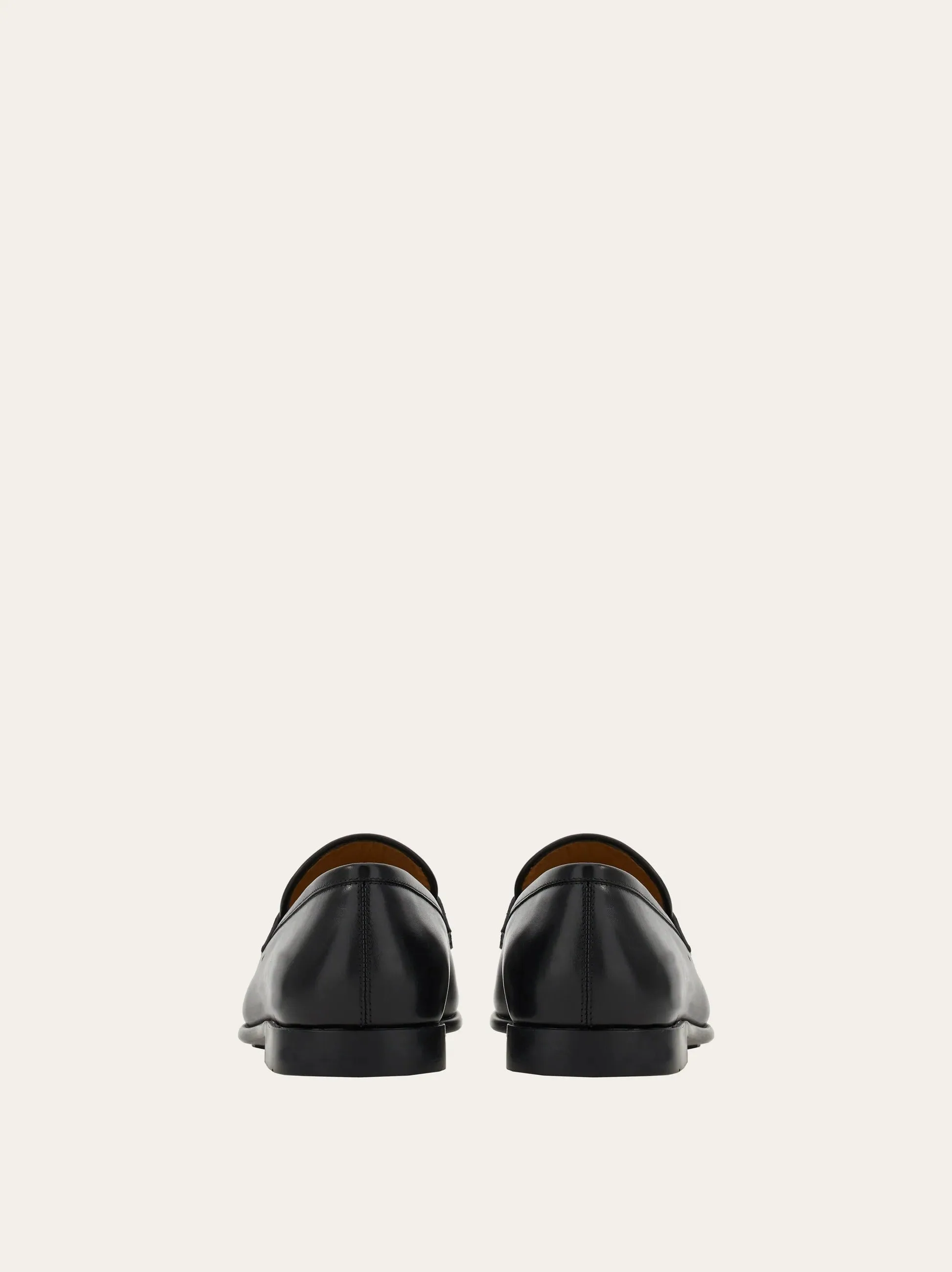 BLACK FERRAGAMO MEN SHOES
