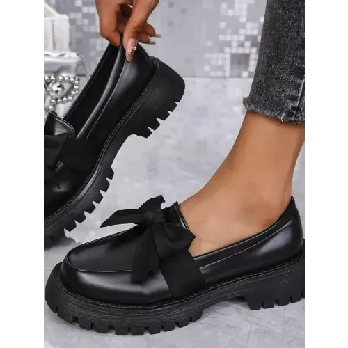 Bow Loafers