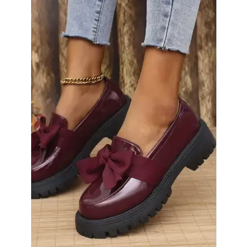Bow Loafers