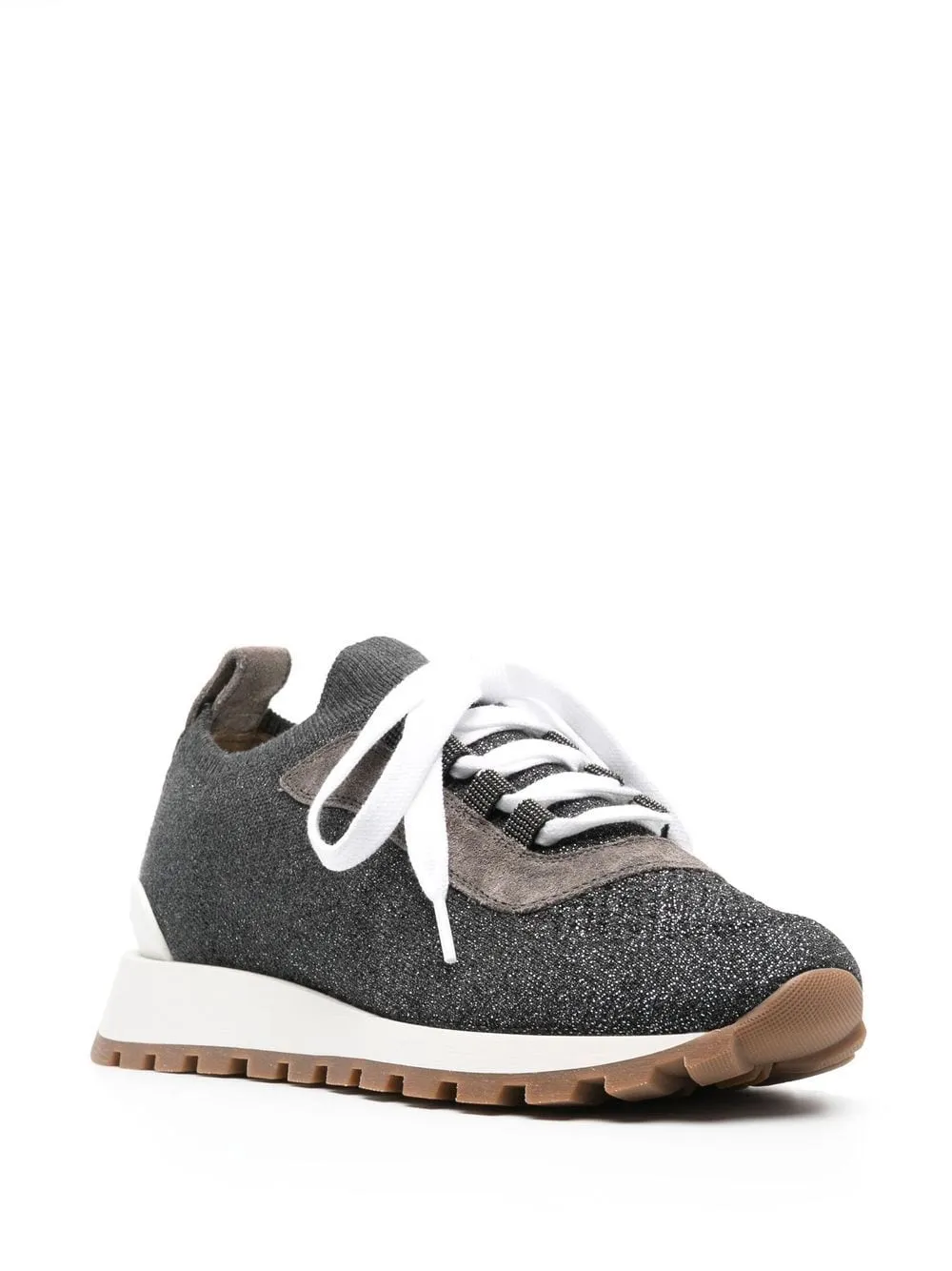 BRUNELLO CUCINELLI Sock-Style Low-Top Trainers