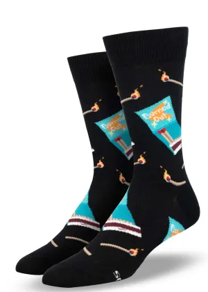 Burned Out Men's Socks