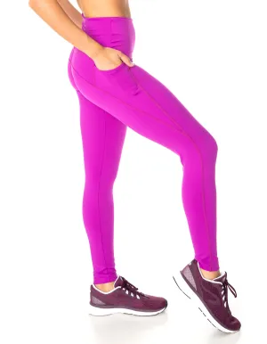 Buttery Soft Eco Compress F/L Tights - (BLACK ONLY)