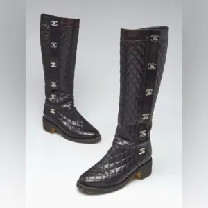 Chanel Knee Size Boots