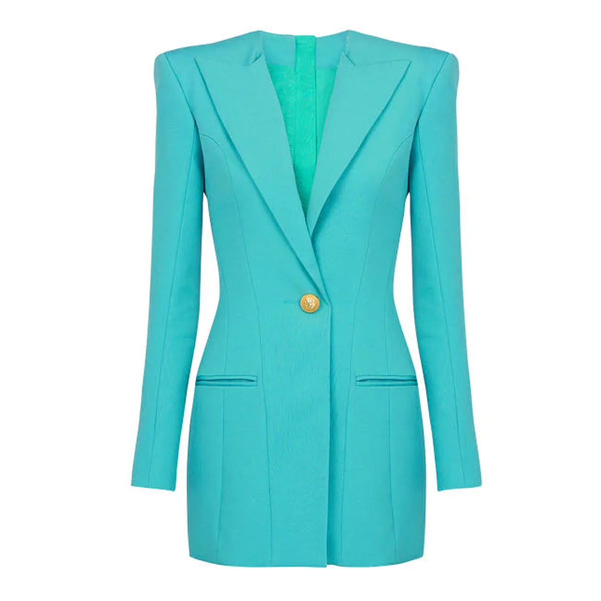 Charlotte Peak Lapel Blazer Dress
