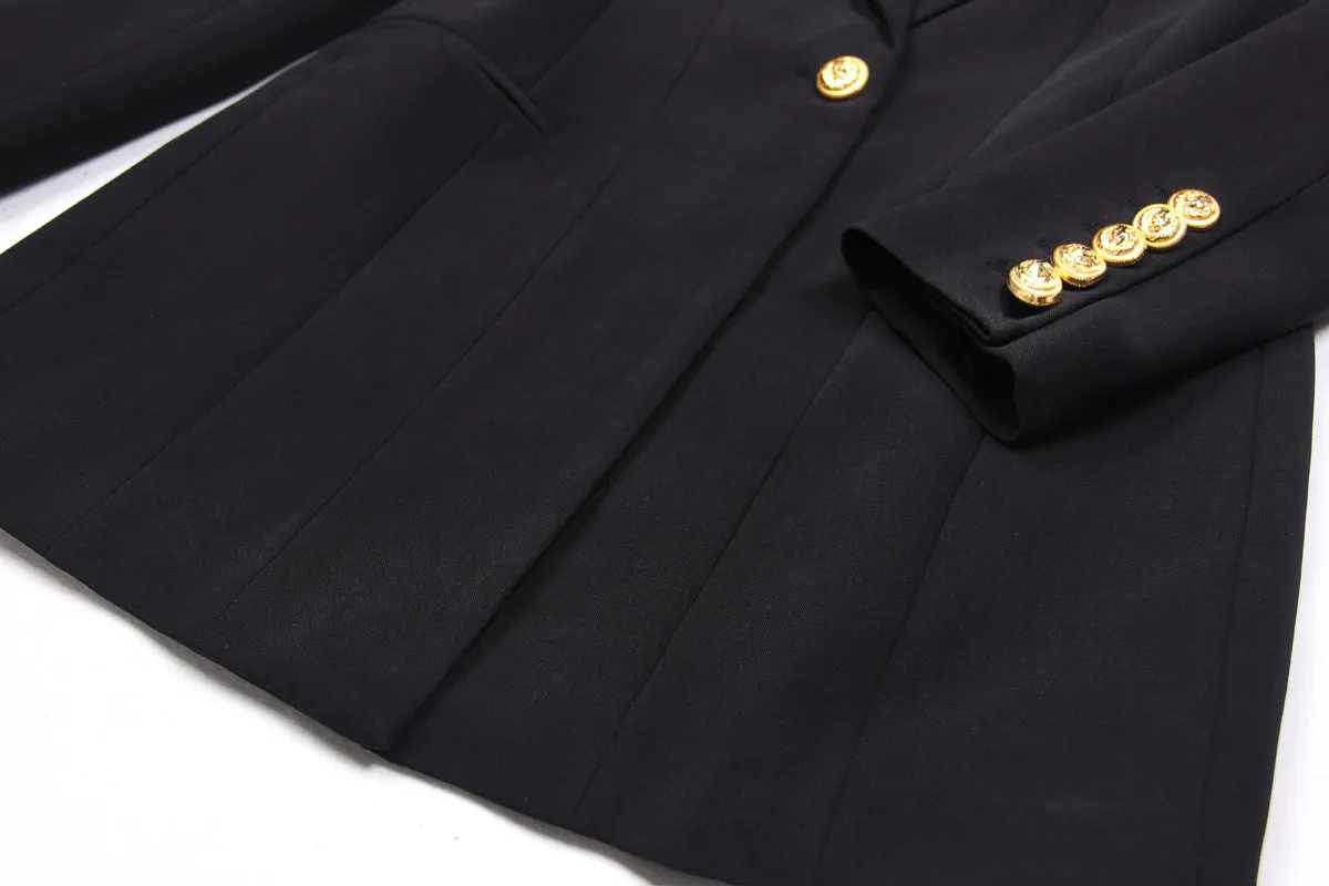 Charlotte Peak Lapel Blazer Dress