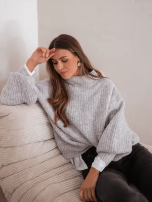 Chester Knit Jumper Grey
