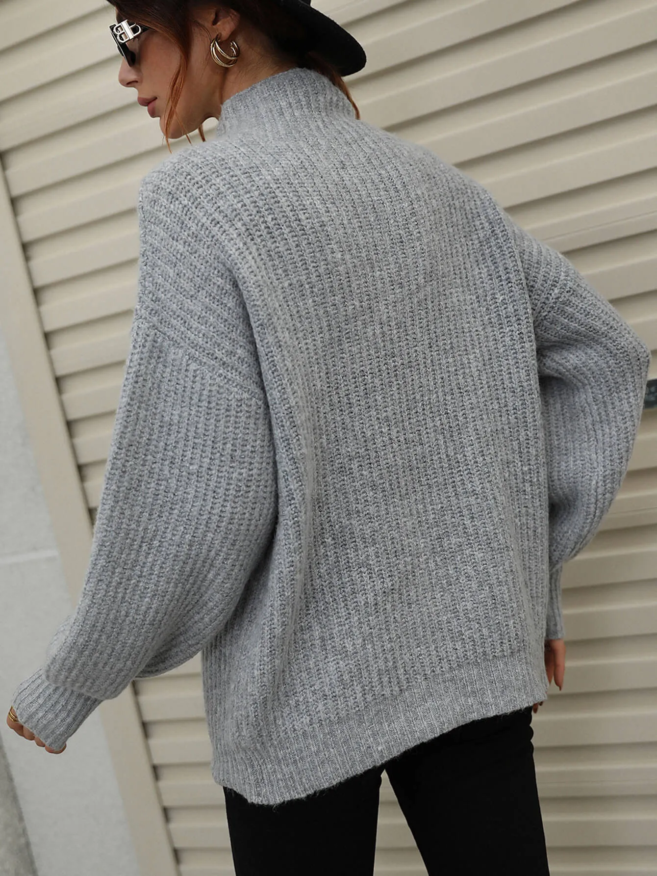 Chester Knit Jumper Grey