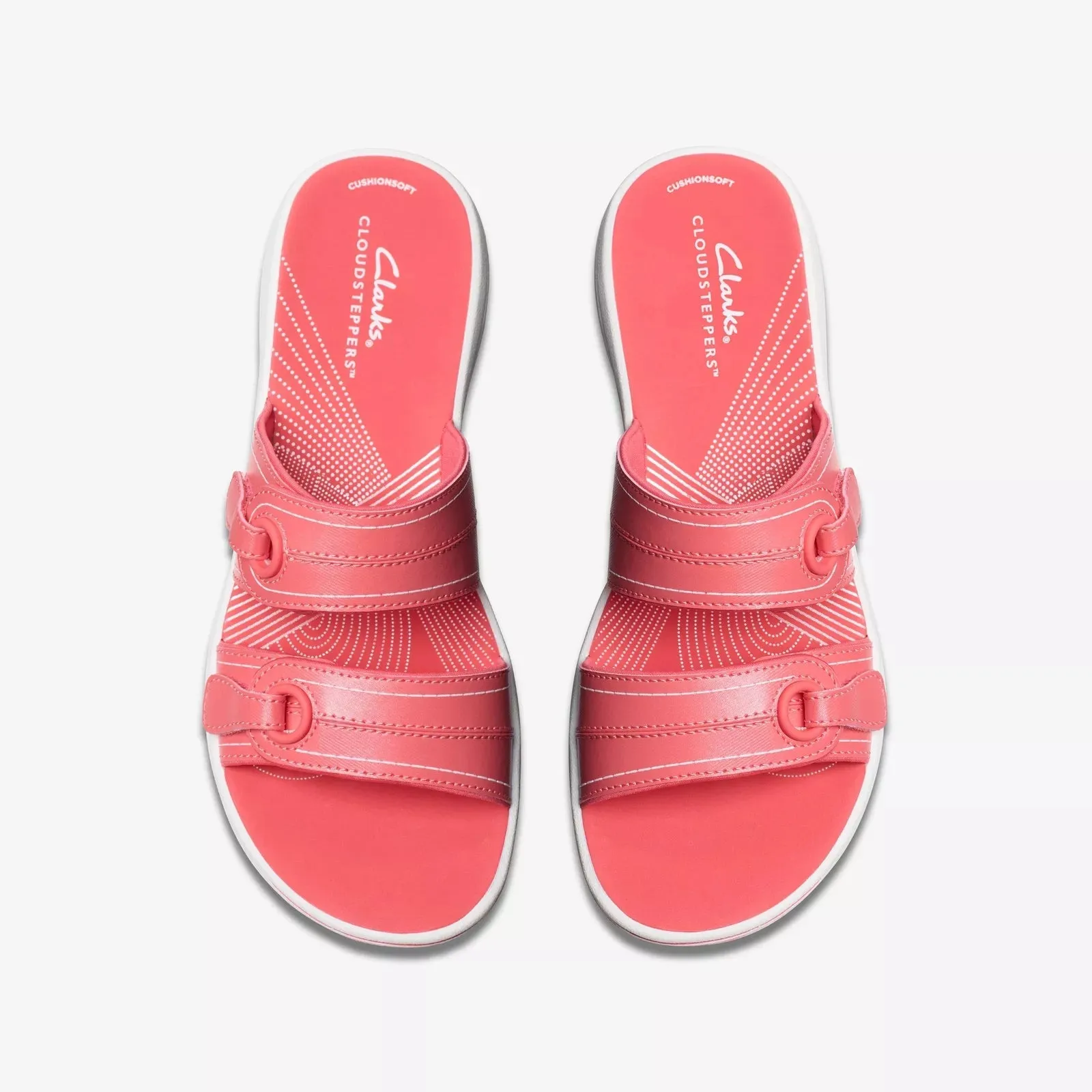 Clarks Women's Breeze Maye Bright Coral 26181760