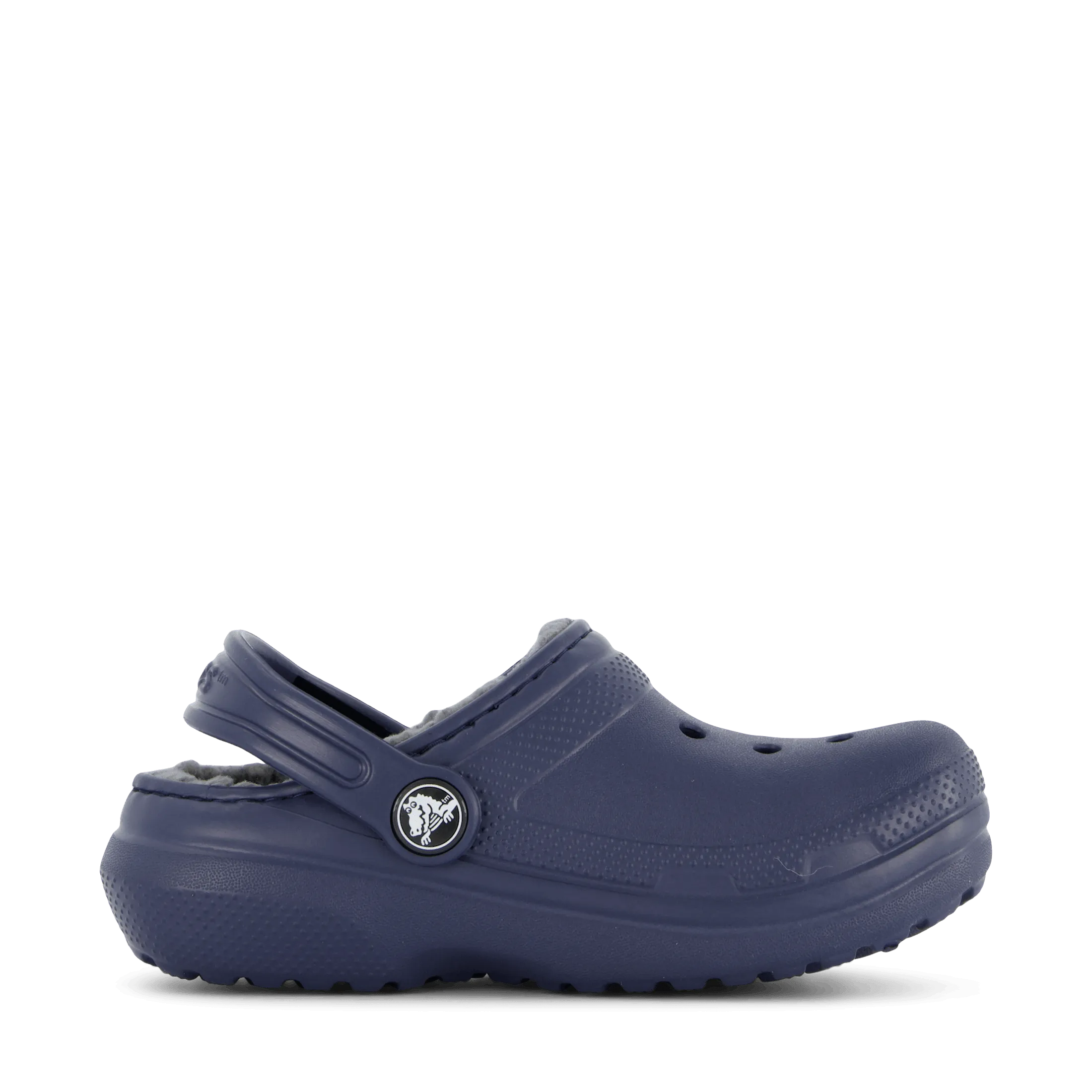 Classic Lined Clog Kids Navy / Charcoal