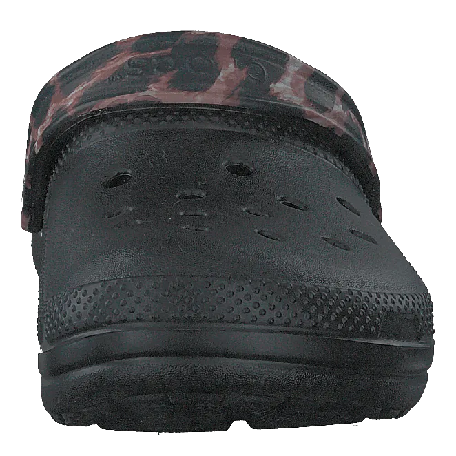 Classiclinedanimalremixclog Black/multi Animal