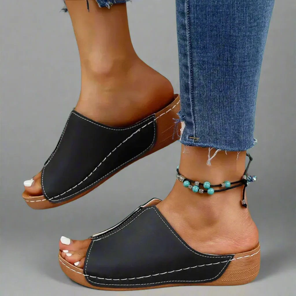 Clemensia | Handmade Wedge Sandals Made from Premium Material