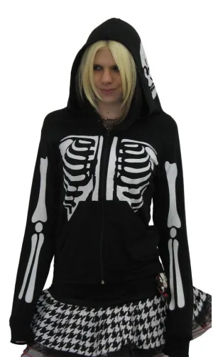 Copy of Skeleton Black Hoody