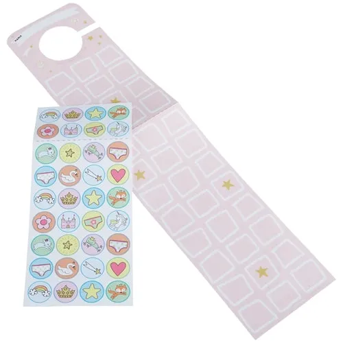 C.R. Gibson Potty Princess Door Knob Reward Sticker Set