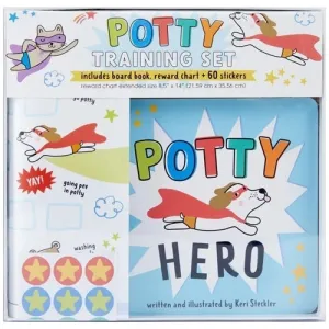 C.R. Gibson Potty Super Hero Training Set - Boy