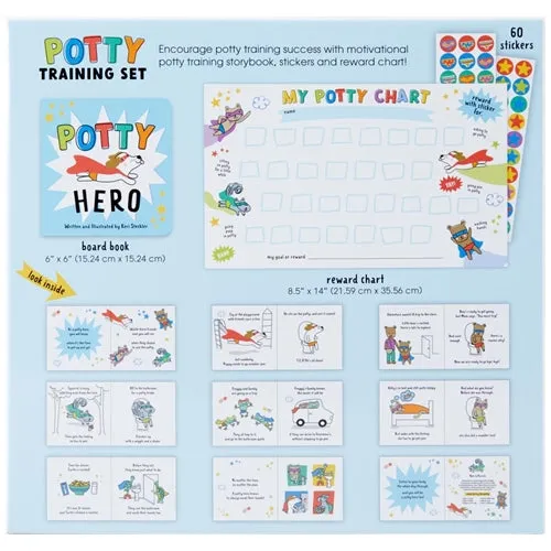 C.R. Gibson Potty Super Hero Training Set - Boy